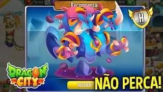 DRAGON CITY TIROU O BICÉFALO ETERNO DO RESGATE, E EU TÔ MUITO PUT0! 😡😤