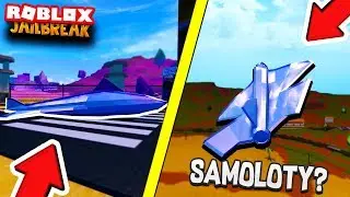 FLYED BY A NEW AIRPLANE AT JAILBREAK ROBLOX