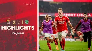 Resumo/Highlights SL Benfica 2-1 Sporting CP