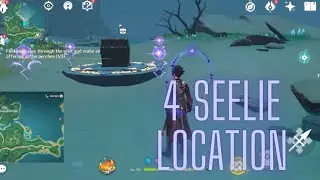 4 Electro Seelie Location in Tsurumi Island - Precious Chest - Geshin Impact 2.2