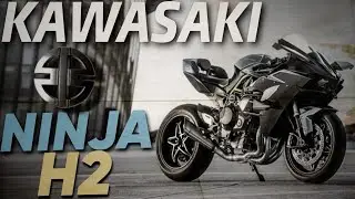 Kawasaki Ninja H2 | The Black Beast #shorts
