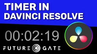 How to create a timer in Davinci Resolve?