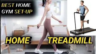 Home Treadmill UREVO || Best Home Gym Set-up Tour