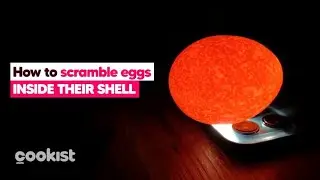 How to scramble eggs in their shell: a tasty and funny experiment to make golden eggs