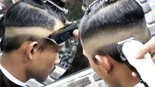 Belajar cara membuat Fade dengan mudah|| hair cut tutorial STEP BY STEP.