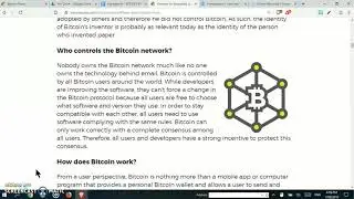 Who controll the bitcoin