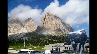 The Dolomites: Passo Sella Sellajoch (2218 m) [4k]