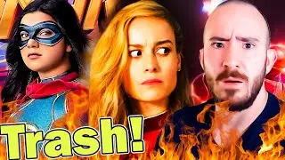 The Marvels Is A Disaster! WOKE MEDIA IS DYING
