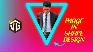 How to place an image inside a shape|Vee's Graphics|Graphics Design on Pixellab