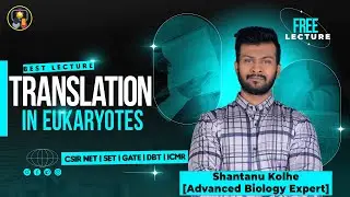 Translation in Eukaryotes CSIR NET | Best Lecture on Youtube | Eukaryotic Translation CSIR NET