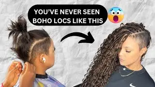 Boho Locs Like You’ve NEVER Seen! (A Must-Watch Tutorial)