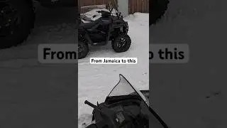 From the tropics to the snow Jamaican first sled or Jamaican bobsled ? 