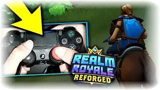 Realm Royale Reforged with Controller HANDCAM! (First Look)