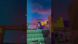 BLOCKTRAPPING IS SO MUCH FUN!  #bedwars #cubecraft #minecraftfunny #minecraftshorts