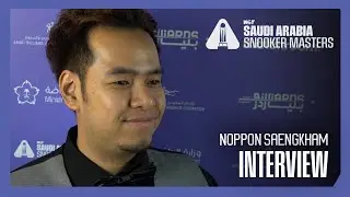 INTERVIEW | Saengkham Reacts to HISTORY-MAKING 147! | Saudi Arabia Snooker Masters