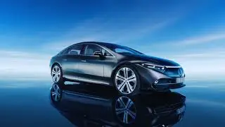 Mercedes Benz EQS видео о флагманском электромобиле из Штутгарта