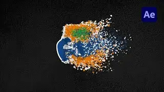 Particle Logo Animation : After Effects Tutorial