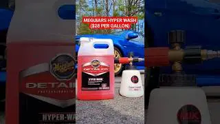 Meguiars Hyper Wash & MJJC Foam Cannon Pro V2! 🧼💦
