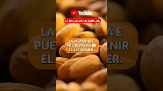 LA VITAMINA E PUEDE PREVENIR EL ALZHEIMER. #cienciadelacomida #salud #vitaminae #alzheimer
