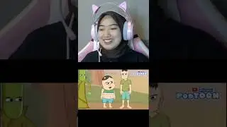 dilarang pipis dipohon, tapi ucrit sama wahyu maksa 😂#reaction #animasi #podtoon