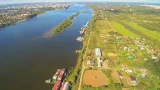 Заволжье ч2 11 09 2016(видео с квадрокоптера)