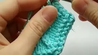 Как сделать двойное убавление петель