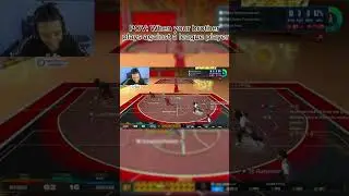BROTHER TALKS CRAZY TO 2K LEAGUE PLAYER 🤣