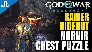 Raider Hideout Nornir puzzle | All chests in Raider Hideout | God of War Ragnarok