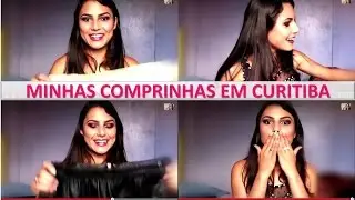 Minhas Comprinhas em Curitiba