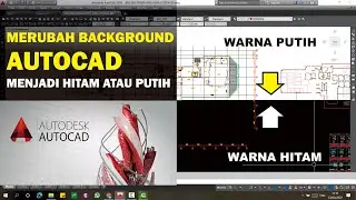 cara mengubah background autocad