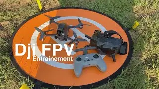 DJI FPV #3 - Entrainement / Premier Fail safe !!