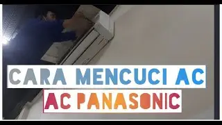 CARA MENCUCI AC PANASONIC SENDIRI @KURSUS_AC_GRATIS