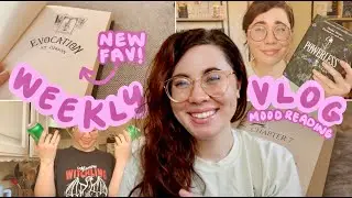 READING VLOG 🗡✨ | reading hyped books and finding a new favorite
