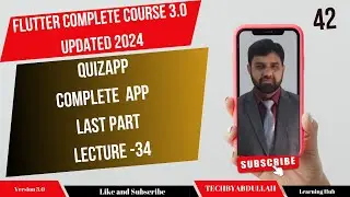 Flutter in Urdu | Complete Quiz App Last Video | Lecture 34 | 