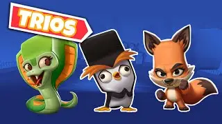 *INSANE* TRIO FUZZY, IRIS, NIX w/ BeBe Crab - Zooba best moments
