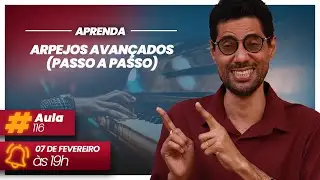 🎹 Aprenda Arpejos avançados no teclado 🔴 Live do Tecladista 