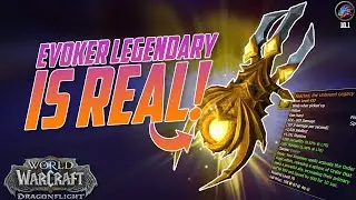 IT'S REAL! Evoker Legendary Weapon Revealed: Nasz'uro, the Unbound Legacy  | 10.1 Dragonflight