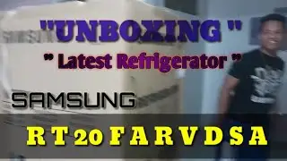 Samsung double door inverter Refrigerator UNBOXING