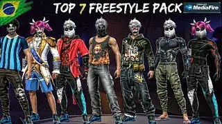 TOP 7 FREESTYLE PACK FF & FF MAX GLITCH FILE 📎