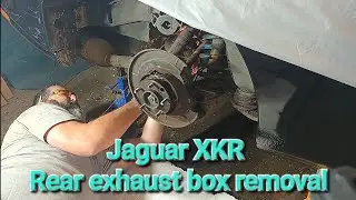 Jaguar XKR project Episode 48 | rear subframe removal part 3
