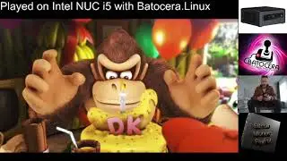 Donkey Kong Country Tropical Freeze | Intro | Wii U | Batocera.Linux 5.29 BETA