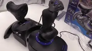 Thrustmaster T.Flight Hotas 4 PS4 Joystick with Detachable Throttle, for PS4 and PC detailed look