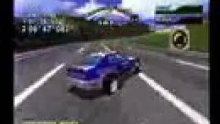 Daytona USA (Dreamcast) Unicorn on Expert Course