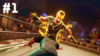 WWE 2K Battlegrounds Campaign Mode Gameplay - Introducing Bolo Reynolds #1