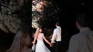 BACKYARD Wedding!!?? #wedding #weddingvideo #weddingfilm