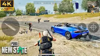 PUBG New State Mobile Ultra HD Realistic Graphics Gameplay