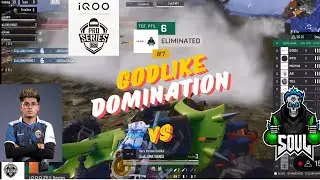 GODLIKE DOMINATION | iQOO PRO SERIES | ROUND 2 | BGMI | JONATHAN🔥🔥