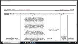 Why is Form 2553 important?