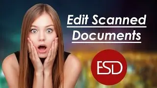 How to Edit a Scanned Document