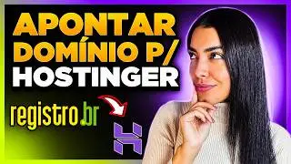 Como APONTAR DOMÍNIO no Registro Br para Hostinger [DNS Hostinger passo a passo]